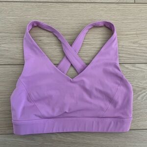Lululemon Envital sports bra top size 6 dahlia mauve